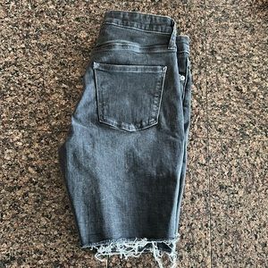 Off black high rise Bermuda 26R